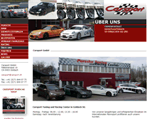 Tablet Screenshot of carsport.ch